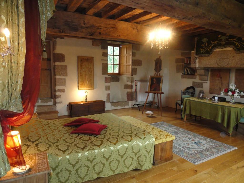 Manoir De La Branche Acomodação com café da manhã Maen Roch Quarto foto